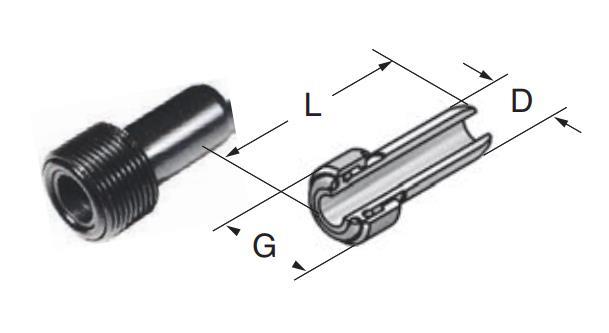Zürn Kühlmittelübergaberohr HSK-A50 M16x1