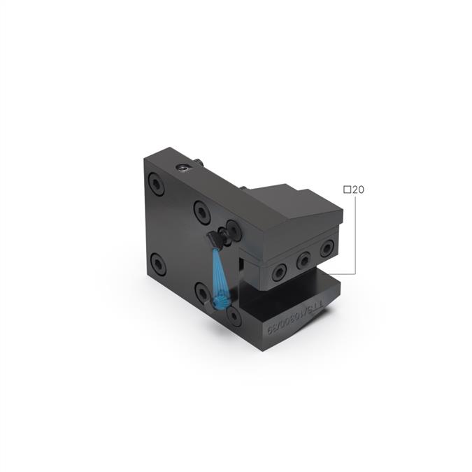 CMZ Werkzeughalter für 4-kt 20x20, Kurzversion