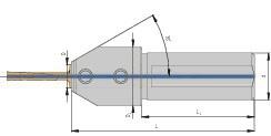 ARNO Port outils de rainurage axial HSAV 2508