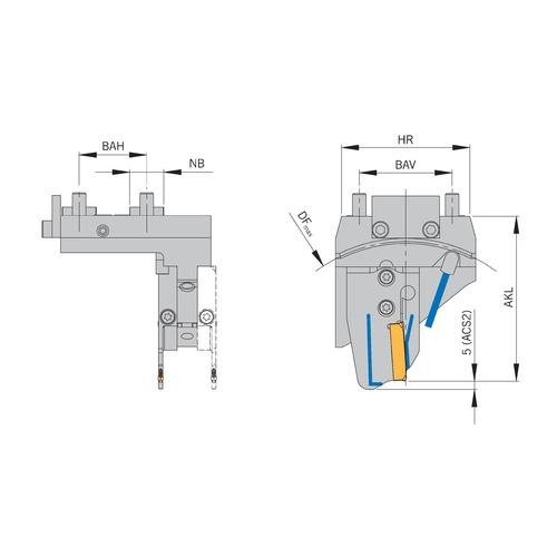 ARNO Outil Nakamura HNSA-RB80-SDL-ACS-1