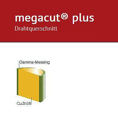 Erodierdraht megacut plus 0.25 P15 900MPa