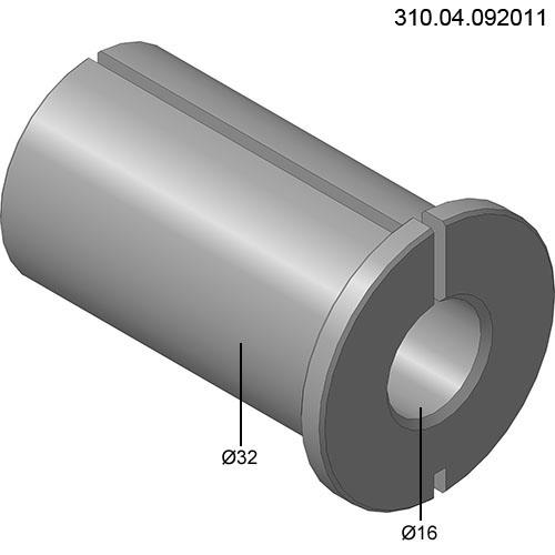 CMZ Douille de réduction élastique 32/16