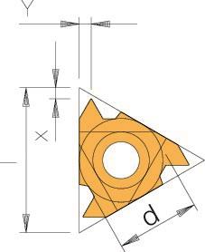 Thread indexable insert