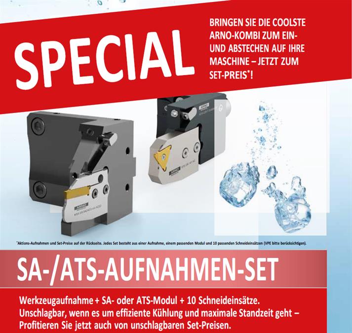 SA-/ATS-toolholder set consisting of