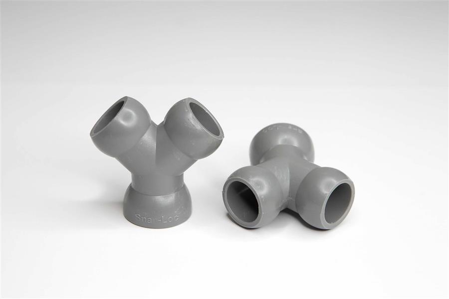 Hose to Hose Y 1/4"x1/4 (10)