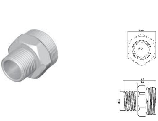 Hirt-Line Adapterstück G3/8"