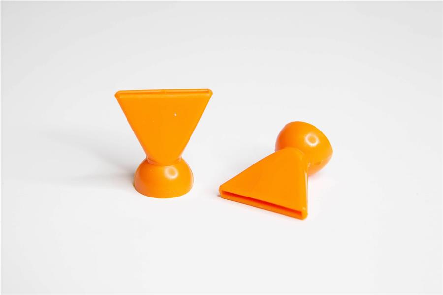 Orange Flare Nozzle 1/4X1" (25)