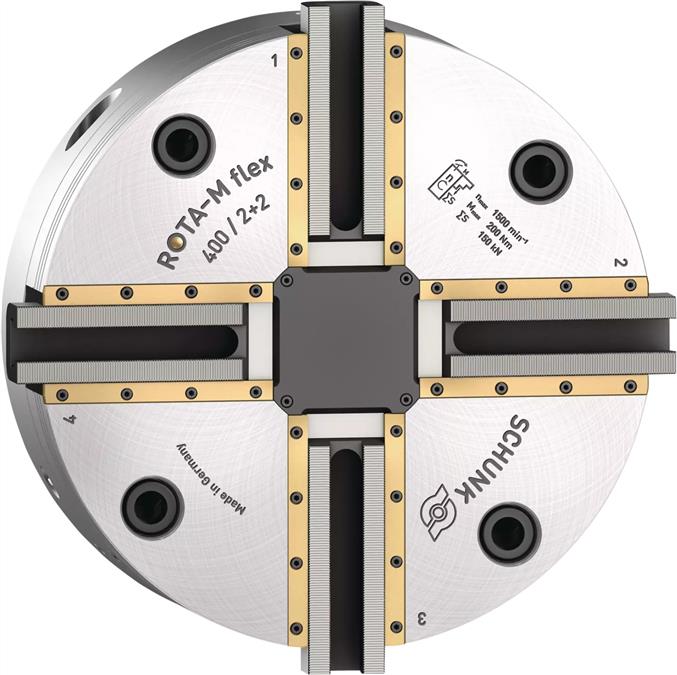 SCHUNK ROTA-M Mandrin manuel flex 2+2 400